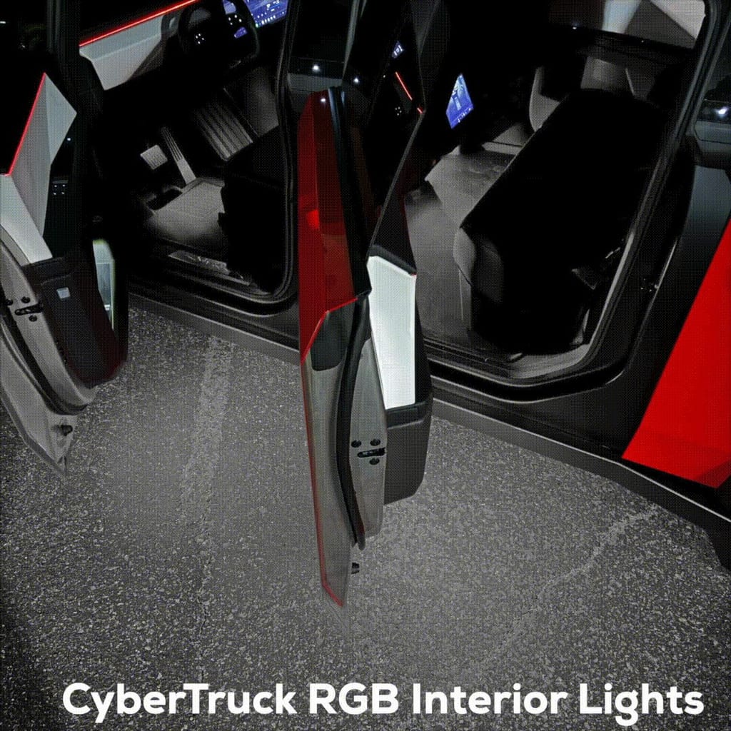 Cybertruck RGB Interior & Door LED Kits