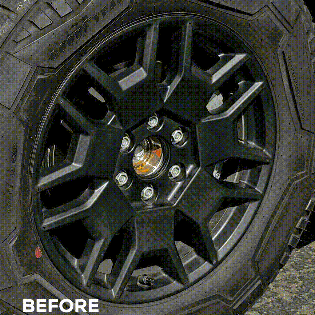 Cybertruck Heptagon Wheel Caps & Lug Covers