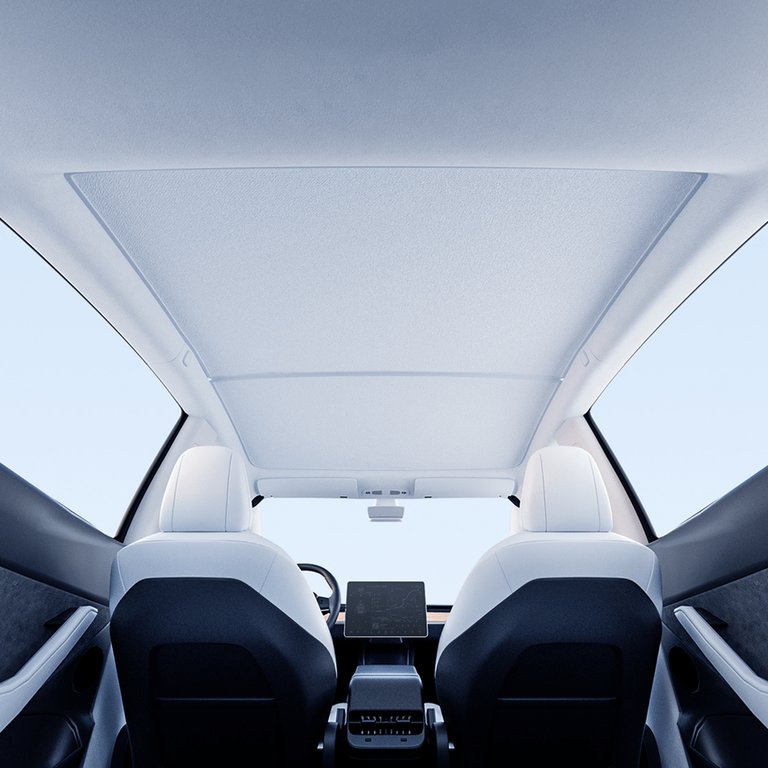 Glass Roof Sunshade for Tesla Model Y